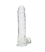RealRock 28 cm Realistic Dildo with Balls - Safe, Crystal Clear & Suction Cup