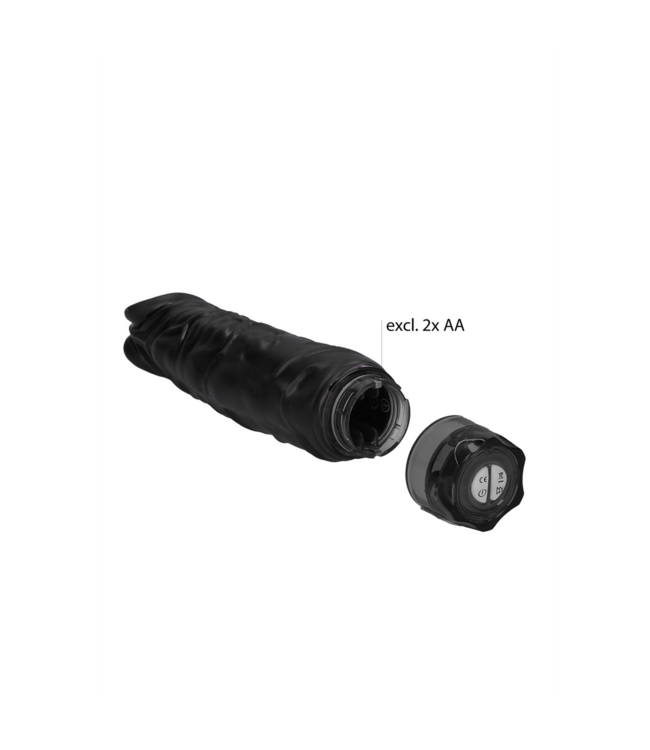 Shots Toys 10-Speed Realistische Vibrator Met Forse Eikel En Stimulerende Aders