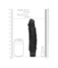 Shots Toys Realistic 10-Speed Vibrator - Intense Pleasure with Veins & Glans