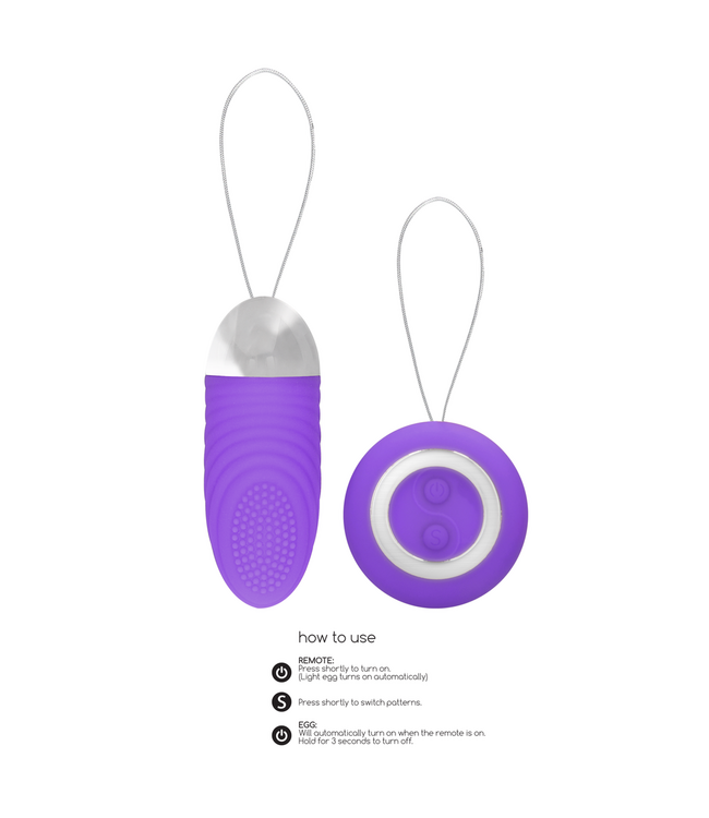Simplicity Ethan Vibro-Ei mit Fernbedienung – 36 Muster, 60 dB, diskret & sinnlich