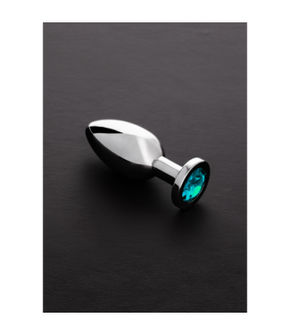 Steel by Shots Luxury Stainless Steel Butt Plug with Gemstones - Comfort & Style