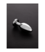 Steel by Shots Roestvrijstalen Buttplug Met Glasgeslepen Edelstenen 7,8 cm Steel By Shots