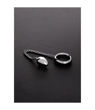 Steel by Shots Luxury Stainless Steel Donut C-Ring Anal Egg for Intense Pleasure