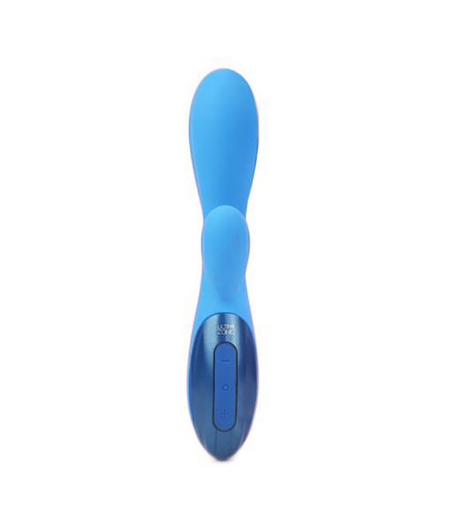 Topco Luxurious Rechargeable Silicone Rabbit Vibrator - 6 Functions, Waterproof