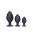 XR Brands Silicone Stellar Anal Trainer Set 3-delig – Zachte Flexibele Pluggen 8cm