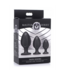 XR Brands Triple Juicers – Silikon-Anal-Trainingsset für intensives Erlebnis