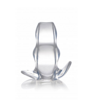 XR Brands Transparante Holle Anal Plug Groot 13,2 cm - Veilig Materiaal XR Brands