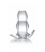 XR Brands Clear View Large Hollow Anal Plug - Unique Pleasure for Adventurous Couples