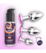 Crushious Bijou Luxury Pink Jewel Anal Plug Set - 3 Size Train & Play Trio