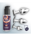 Crushious Bijou Anal Wet Train Trio – Luxuriöse Metallplugs für Wohlfühlmomente