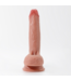 Crushious Inviktus Flüssigsilikon-Dildo 19 cm – Hautfarben, flexibel & realistisch