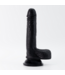 Crushious Inviktus Ultra-Realistic Black Liquid Silicone Dildo – 19 cm