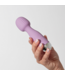 Crushious Crushious Waterdichte Mini Wand Vibrator Met 10 Vibratiestanden Paars