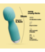 Crushious Wanderlust Mini-Vibrator Mintgrün | USB aufladbar & wasserdicht