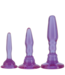 Doc Johnson Doc Johnson Wendy Williams Anal Trainer Kit 3-Delige Flexibele Plugset 12,5 cm
