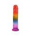 Doc Johnson Doc Johnson Crystal Jellies Dong 21,3 cm Zacht Flexibel Regenboogkleur