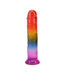 Doc Johnson Rainbow 8.5" Classic Soft Dong - Flexible & Body-Safe Choice