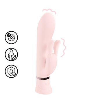 Loveline Loveline Dual-Motor Rabbit Vibrator Roze | Stil, Waterdicht & 10 Functies