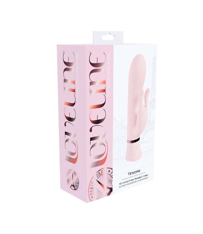 Loveline Tendre Rabbit Vibrator Pink - Quiet, Powerful, Waterproof Pleasure