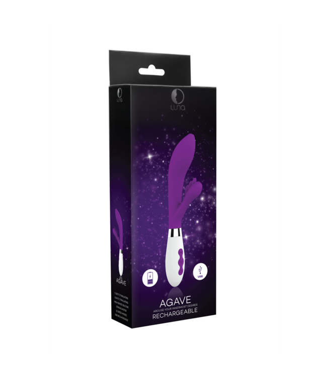 Luna by Shots Agave Rabbit-Vibrator: 10 Geschwindigkeiten, leise & phthalatfrei