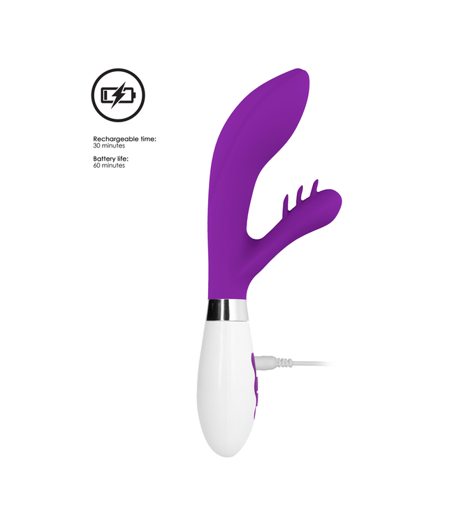 Luna by Shots Luna Rabbit Vibrator Met 4 Extensions, 10 Snelheden En USB Oplaadbaar