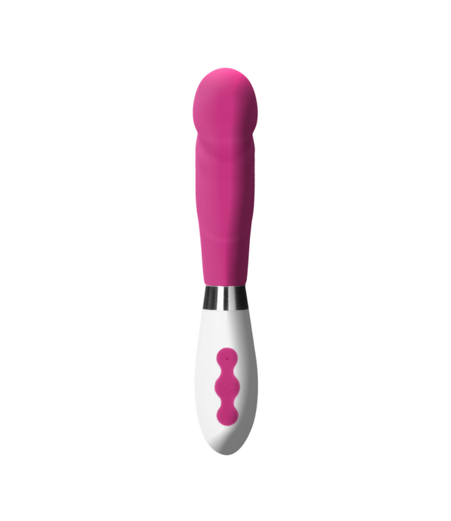 Luna by Shots Luna Oplaadbare Roze Vibrator Met 10 Snelheidsstanden En USB Opladen