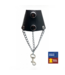 Red Leather High-Quality Black Leather Parachute Belt with Chains & Hooks