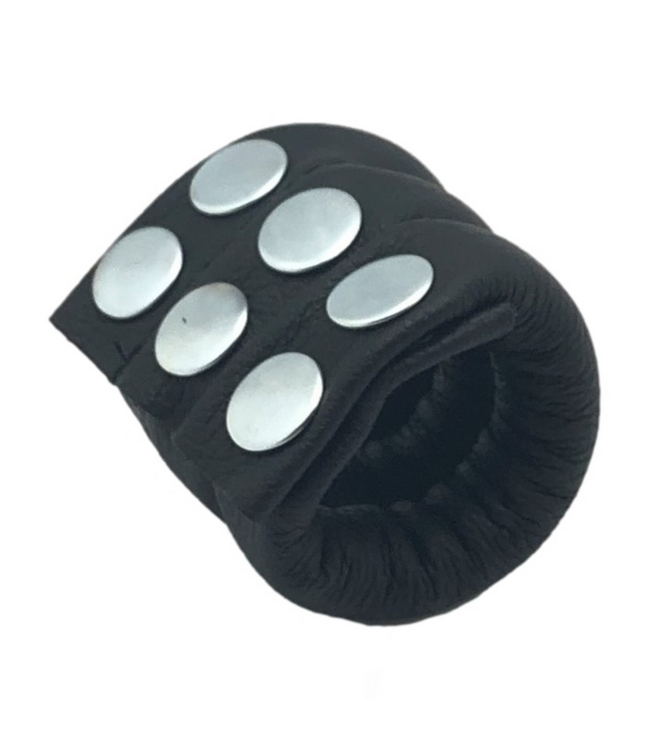 Red Leather Comfort & Style Adjustable Leather Ball Stretcher 190g Black