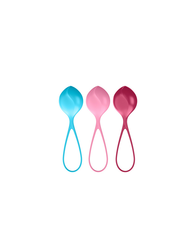 Satisfyer Bekkenbodem Trainingsset Met 3 Gewichtige Strengthening Balls – Satisfyer