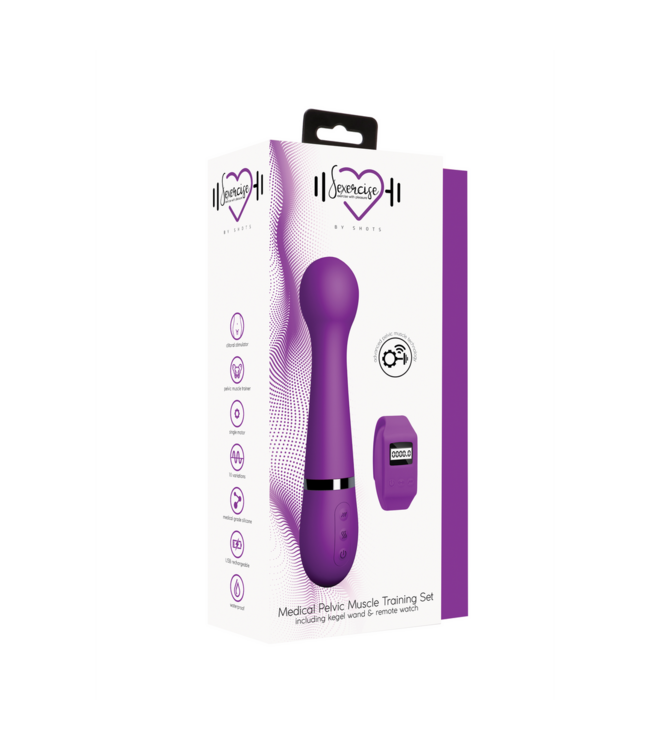 Sexercise Sexercise Kegel Trainer Wand Met Afstandsbediening En Vibratie