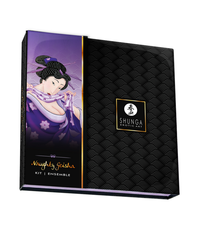 Shunga Naughty Geisha Mini Kit: Ignite Passion with Pleasure Essentials