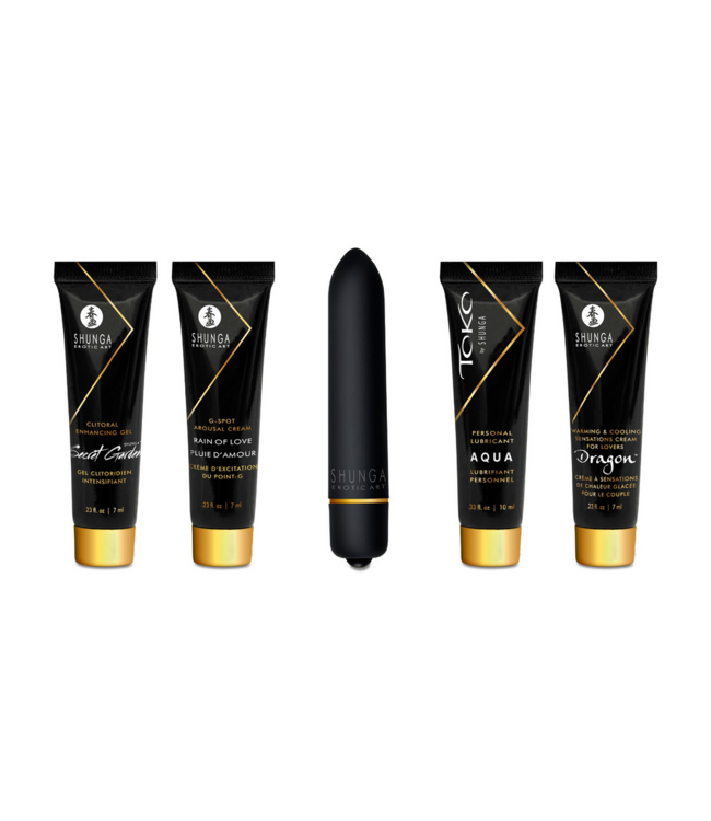 Shunga Naughty Geisha Mini Kit: Ignite Passion with Pleasure Essentials