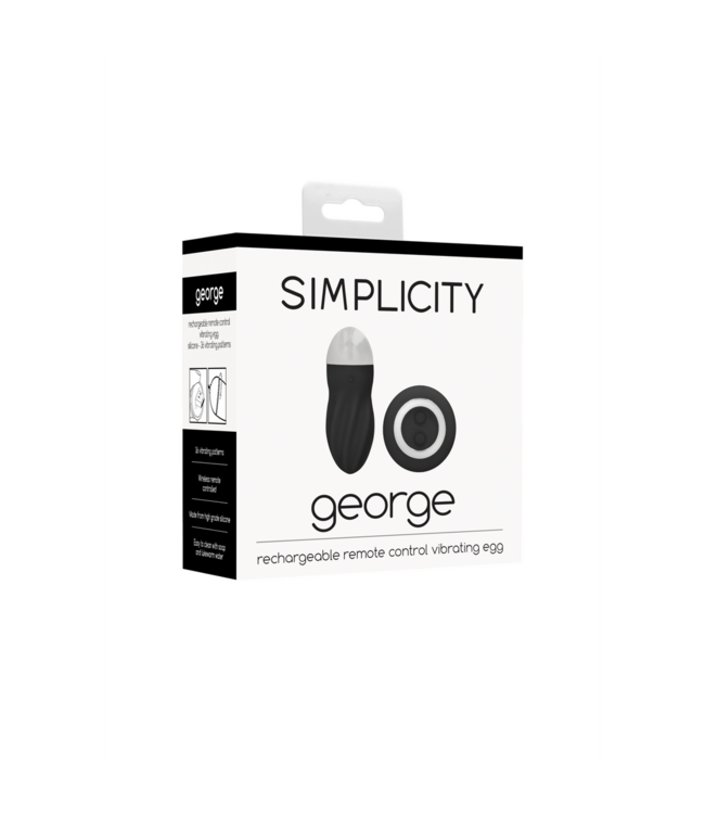 Simplicity George Wireless Love Egg: Ultimate Pleasure with Remote Control
