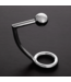 Steel by Shots Roestvrijstalen Cockring Met Verwijderbare Anale Bal 2,2x1,2 Cm