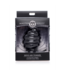 XR Brands Hive Ass Tunnel Large - Ribbed Silicone Anal Plug for Ultimate Pleasure