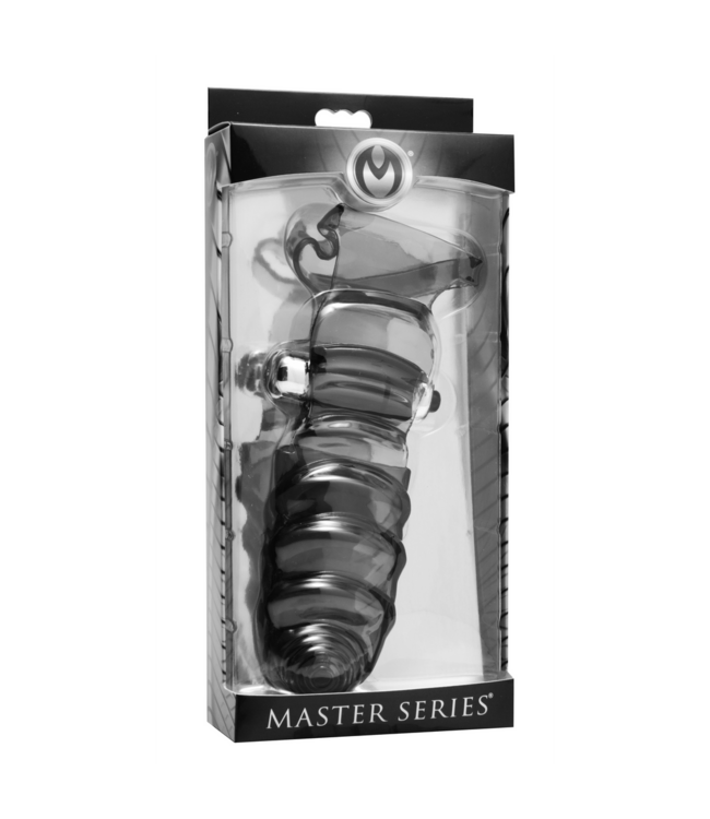XR Brands G-Spot Vibrerende Vingerhoes Met Polsband | Waterdichte Handschoen XR Brands