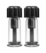 XR Brands XR Brands Tepelpistons Met Draaibare Easy-Grip Zuiging Zwart 19,5 cm