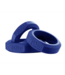 XR Brands 3-teiliges Silikon-Cockring-Set mit robustem Vorhängeschloss und 3 Schlüsseln