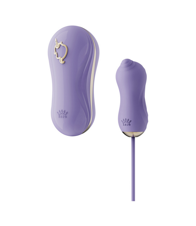 Zalo Zalo Suction Vibrator with Unicorn Attachment - Food-Safe Pleasure Tool