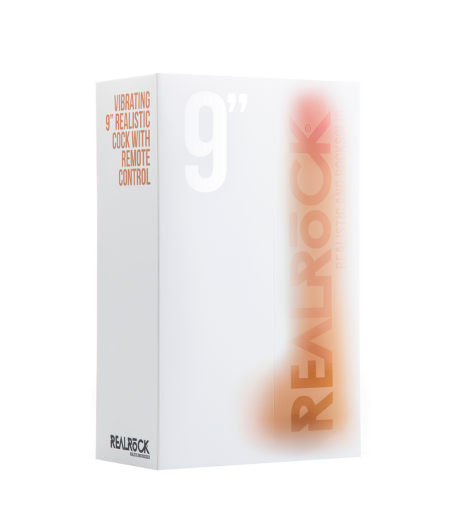 RealRock RealRock Vibrerende Realistische Dildo 23,5 cm Met Stevige Zuignap