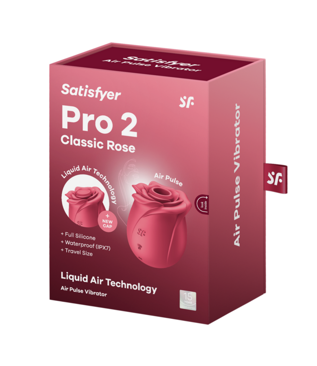 Satisfyer Satisfyer Pro 2 Classic Blossom – Stilvoller Air Pulse Vibrator mit 11 Intensitäten