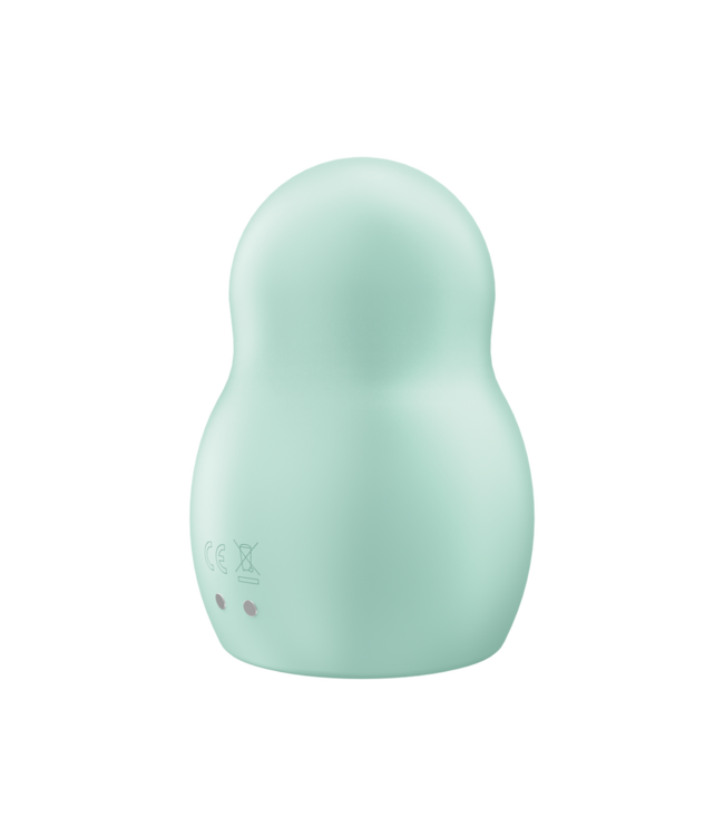 Satisfyer Pro to Go 1: Doppelter Luftpuls-Vibrator Mint - Kompakt & Wasserdicht