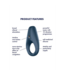 Satisfyer Satisfyer Power Ring Vibrerende Cockring Donkerblauw Voor Langdurig Plezier