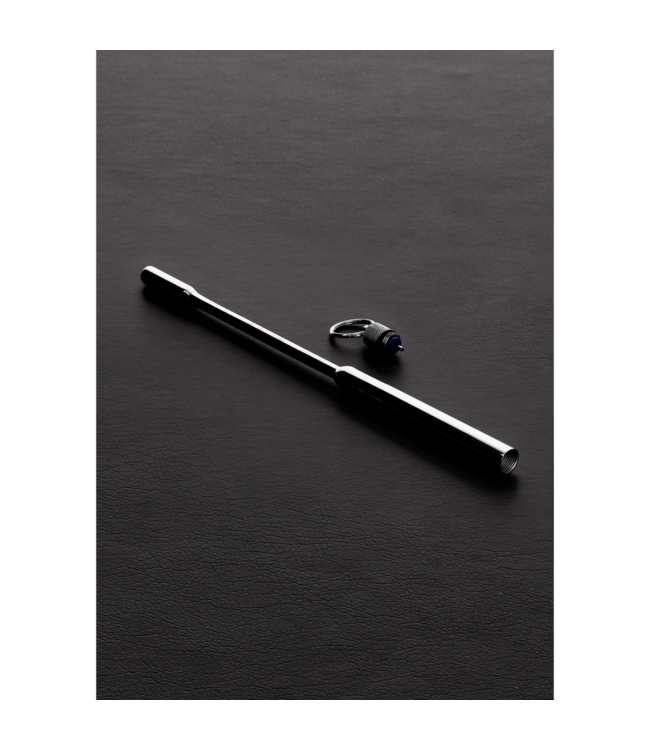 Steel by Shots Stylish Stainless Steel Vibrating Urethral Sound with Speed Control
