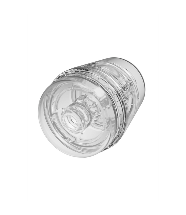 Doc Johnson Main Squeeze Optix Compact ULTRASKYN Masturbator Met Transparante Behuizing