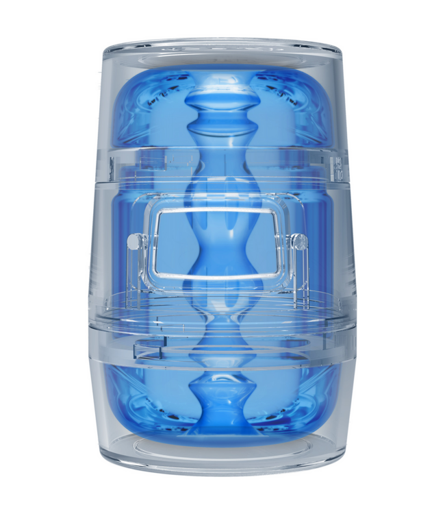 Doc Johnson Optix ULTRASKYN Pop-Off Masturbator – Kompakt, transparent & innovativ