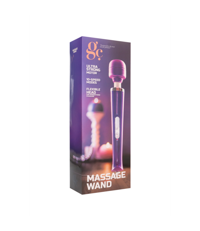GC Massagestab GC by Shots – 10 Vibrationen, flexibler Kopf, Silikon