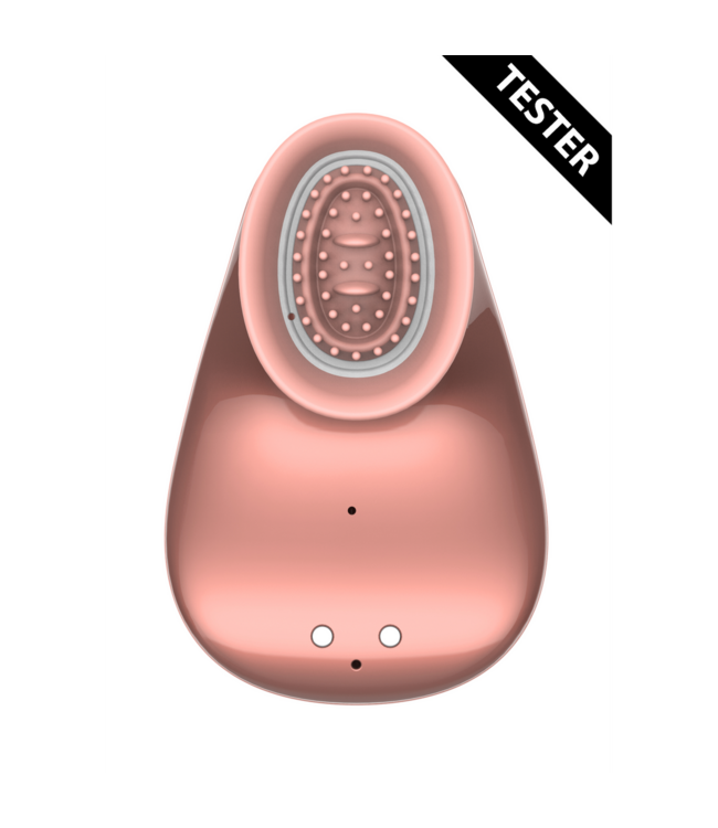 Innovation Twitch Hands Pink Vibrator - 14 Modes Suction & Vibration Stimulator