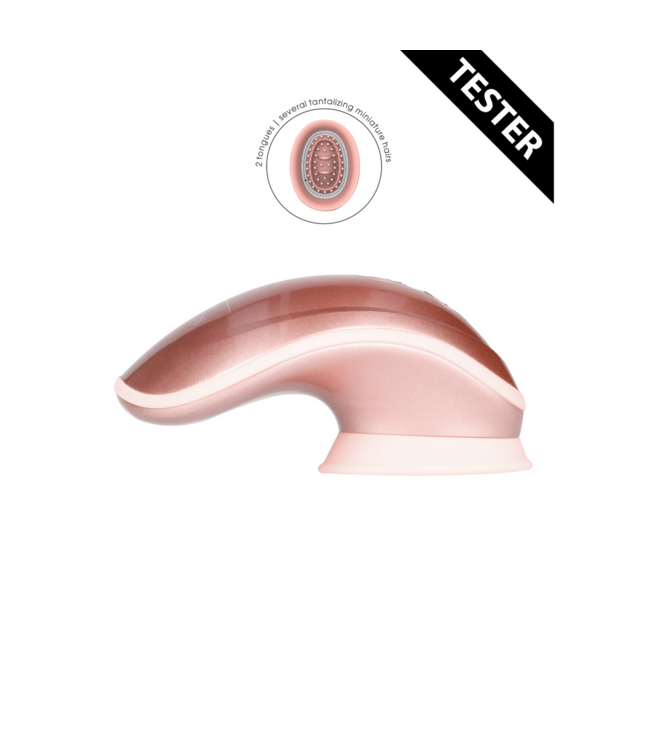 Innovation Twitch Hands Pink Vibrator - 14 Modes Suction & Vibration Stimulator