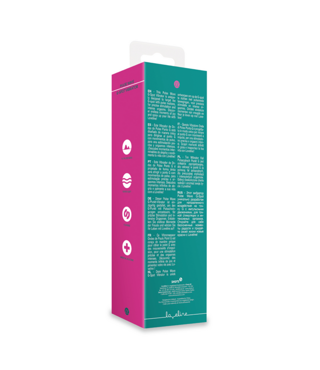 Loveline Loveline Pulse Wave G-Spot Vibrator Groen Met Pulserende Stimulatie